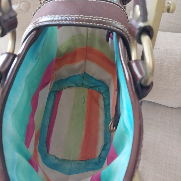 COACH Straw Basket - Picture 6 of 8